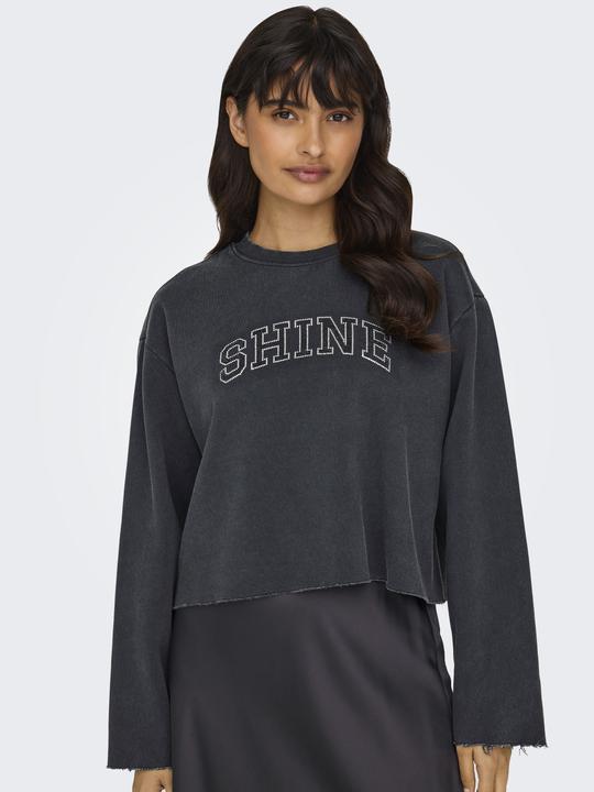 Produktbild Only Normal geschnitten Rundhals Sweatshirt Sweatshirt (XL)