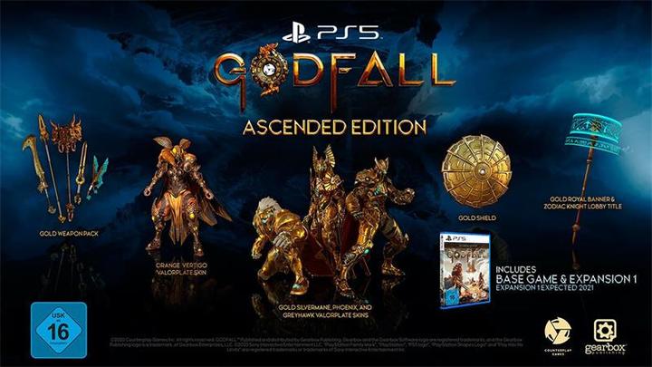 Immagine prodotto Gearbox Godfall - Edizione Ascesa (PS5, DE)