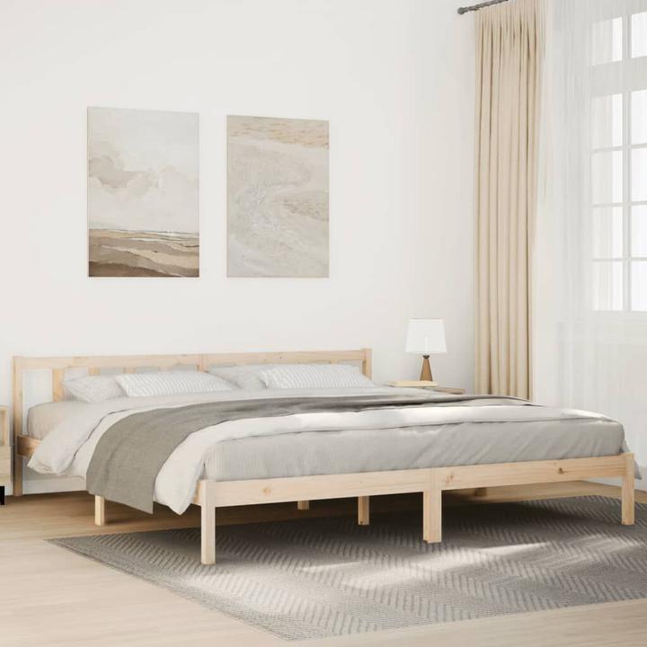 Produktbild VidaXL Bett E x tra Lang ohne Matratze (200 x 210 cm)