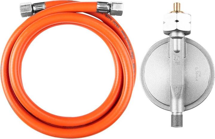 Immagine prodotto Neo Regolatore di pressione (regolatore di pressione del gas e tubo flessibile da 1,5 m, per il mercato