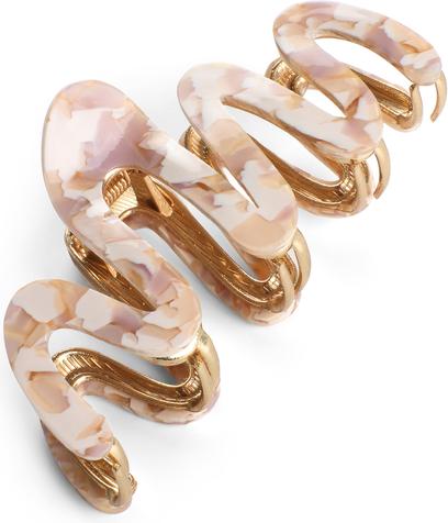 Immagine prodotto Trisa Fermaglio per capelli curvo con ornamento in acrilico Beige-nudo (1 pz.)