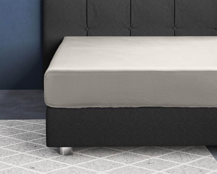 Image du produit Palo Drap-housse en satin (200 x 220 cm)