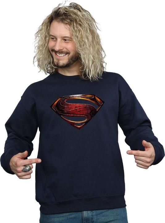 Immagine prodotto Justice League Movie Superman Emblem Felpa Uomo (L)