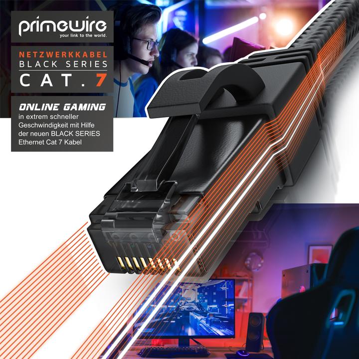 Produktbild Primewire Netzwerkkabel (S/FTP, CAT7, 2 m)