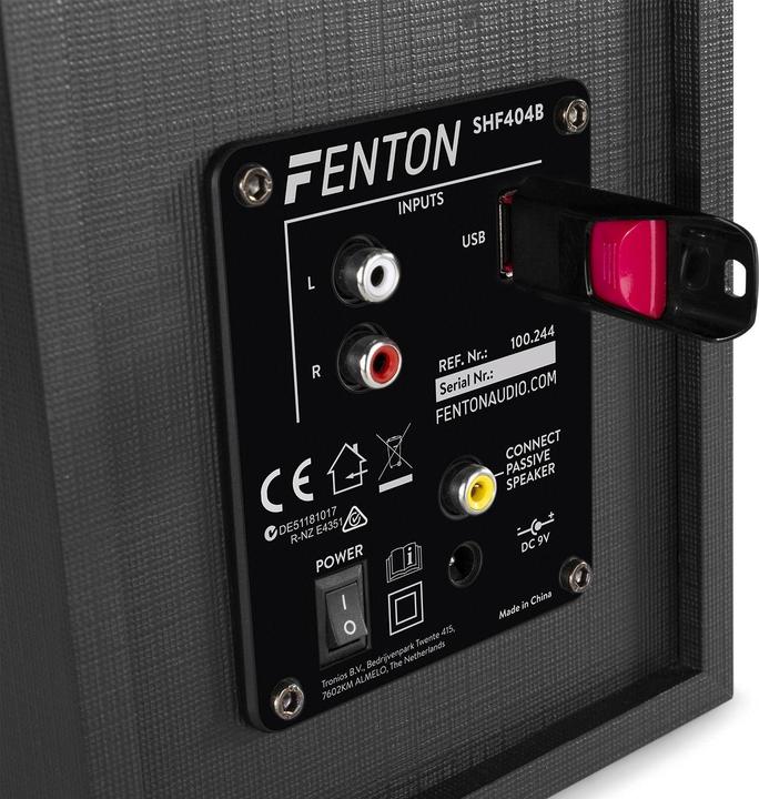 Produktbild Fenton SHF40B Schwarz (1 Stk., 80 W)