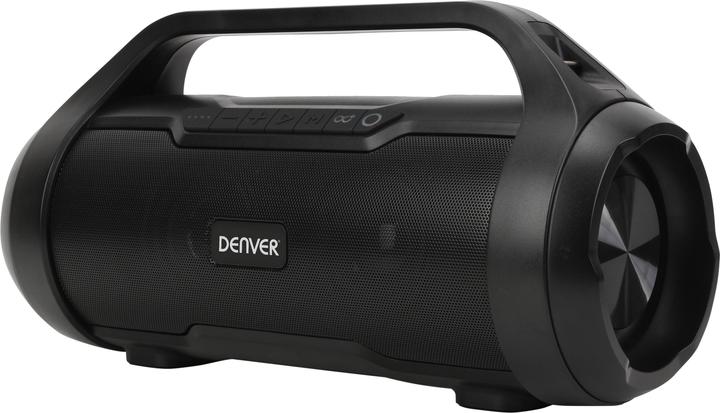 Actual product image Denver BTG-615 Portable Speaker Mono Portable Speaker Black 19W (5 h, Rechargeable battery operated)