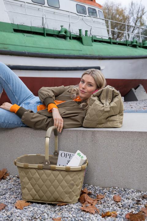 Actual product image reisenthel Shoulder Bag Allrounder L Rhombus Olive