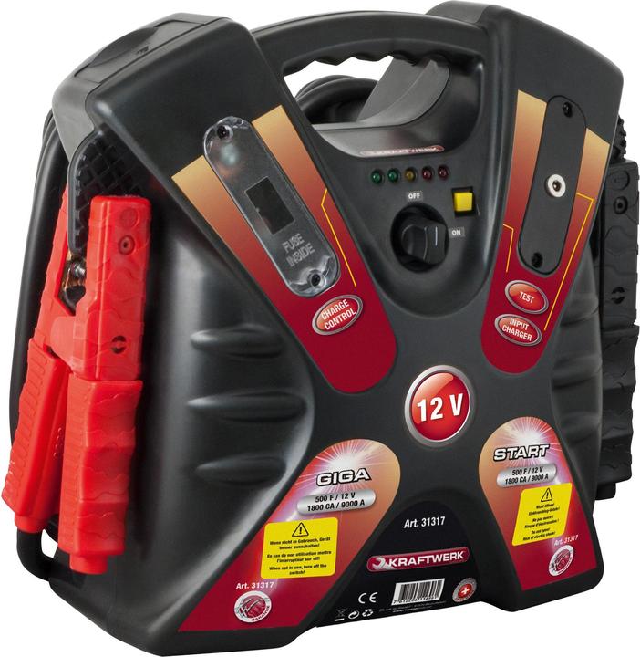 Immagine prodotto Kraftwerk Start-Booster 12 V GigaStart 3000 (1800 A)