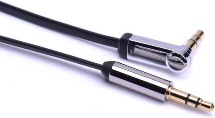 Actual product image PowerGuard Sturdy Audio Jack 3.5mm AUX Flat Cable (3.5mm jack (AUX))