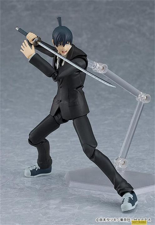 Actual product image Max Factory Chainsaw Man figurine Figma Aki Hayakawa 16 cm