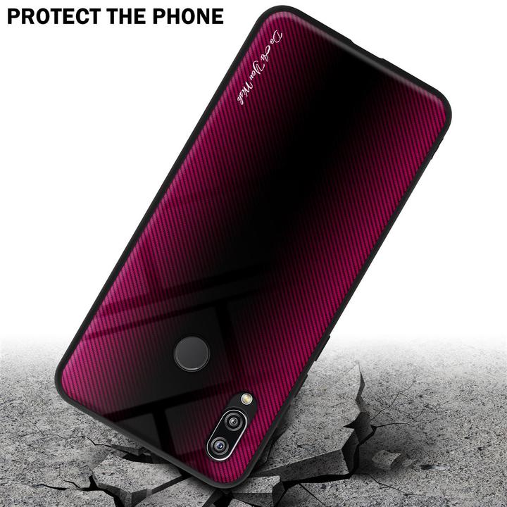 Immagine prodotto Cadorabo Copertura di vetro a strisce in TPU (Huawei Nova 3E)
