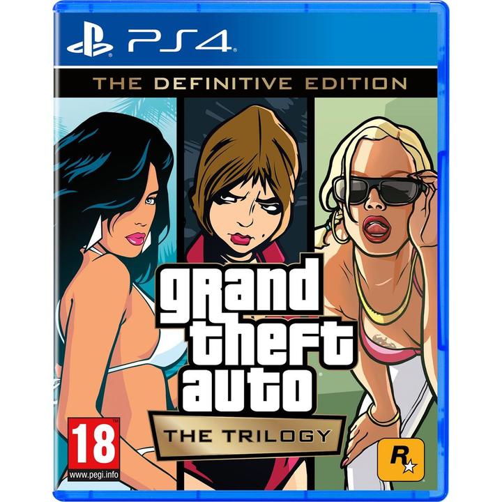 Produktbild Rockstar Grand Theft Auto: The Trilogy - The Definitive Edition (PS4, DE)