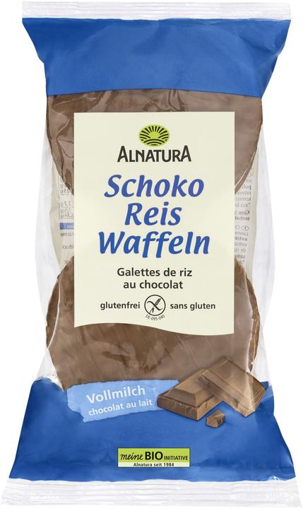 Produktbild Alnatura Bio VM Schoko Reiswaffeln 100g (100 g)