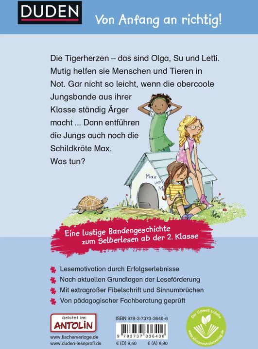 Produktbild Duden Leseprofi – Mutige Mädchen halten zusammen, 2. Klasse (Deutsch, Dagmar Chidolue, Angela Glökler, 2023)