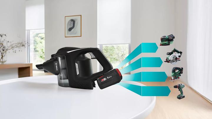 Actual product image Bosch Hausgeräte BCS82PWR25 Unlimited Series 8 Steelstofzuiger