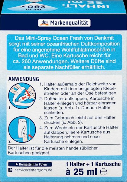 Energie-Label dm Denkmit Minispray