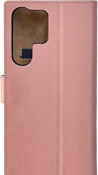Produktbild Mike Galeli Book-Cover Echtleder Marc strawberry cream (Samsung Galaxy S23 Ultra)