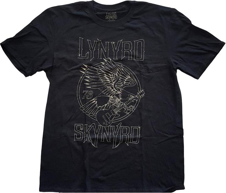 Lynyrd Skynyrd 73 Eagle Guitar TShirt (XL)