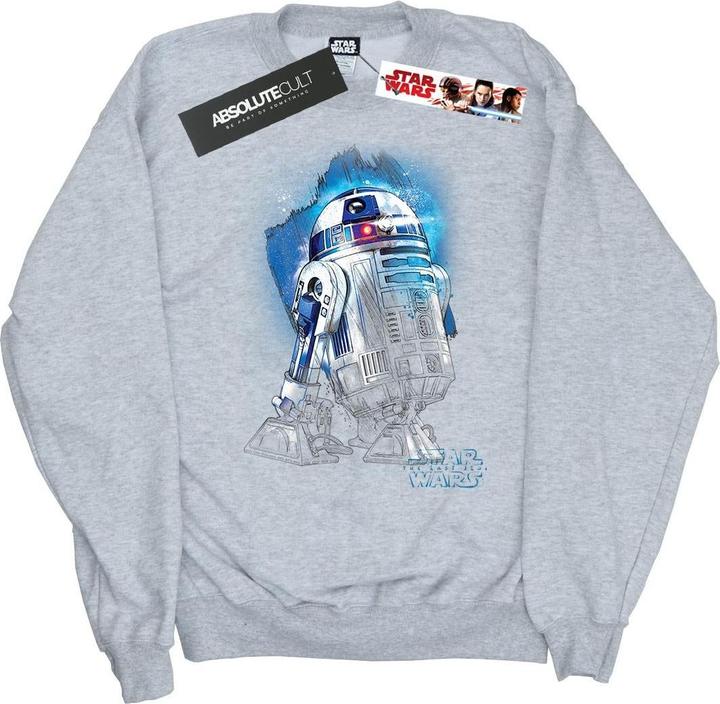 Actual product image Star Wars Boys R2-D2 Brushed Cotton Sweatshirt (140, 146)