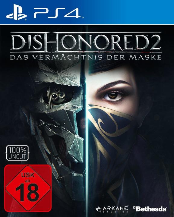 Actual product image Sony Dishonored II - The Legacy of the Mask (PS4) EN Version (PS4, DE)