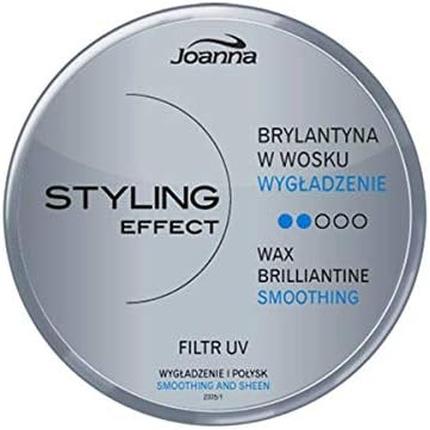 Joanna Styling Effect Smoothing Wax Brilliantine Smoothing Brilliantin In Wax 45G (Hair gel)