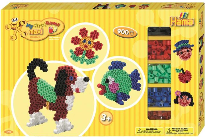 Hama Perlen Dog and circle