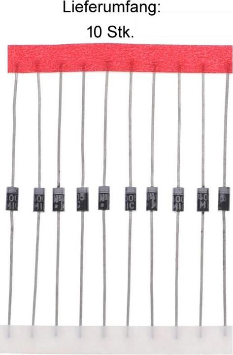 Produktbild MiC 10 Stk. 1N4001 Universelle Silizion Diode