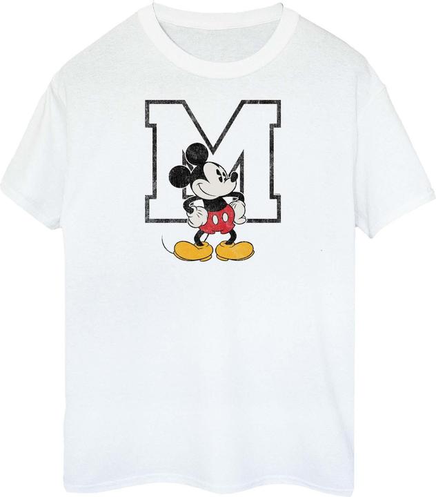 Actual product image Disney Womens/Ladies M Mickey Mouse Cotton Boyfriend T-Shirt (L)