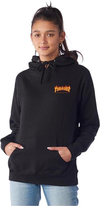 Actual product image Santa Cruz Thrasher Flame Dot Boyfriend Hoody (XL)