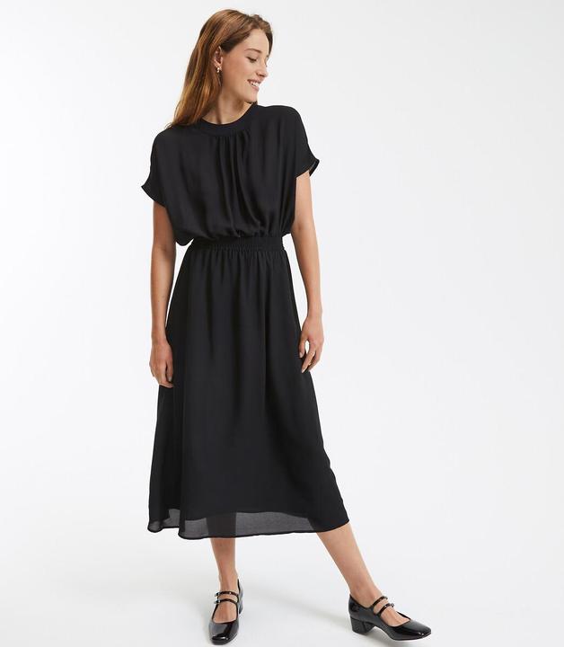 Produktbild La Redoute Collections Ausgestelltes Maxikleid mit gesmokter Taille (38)