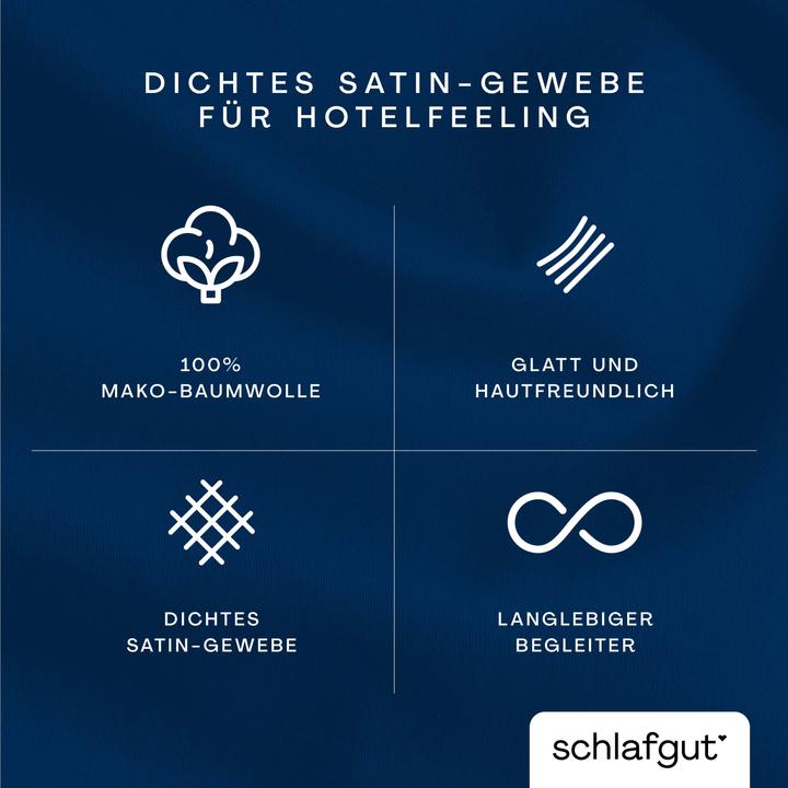 Image du produit schlafgut Woven Satin (Taie d'oreiller, 60 x 80 cm)
