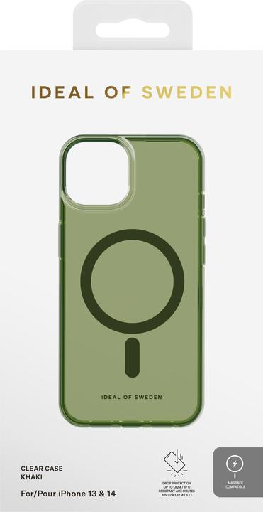 Produktbild iDeal Of Sweden Magsafe Designer Hard-Cover Khaki (Apple iPhone 13)