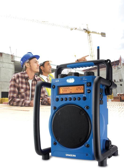 Produktbild Sangean Baustellenradio U3 (AM, FM, MW)