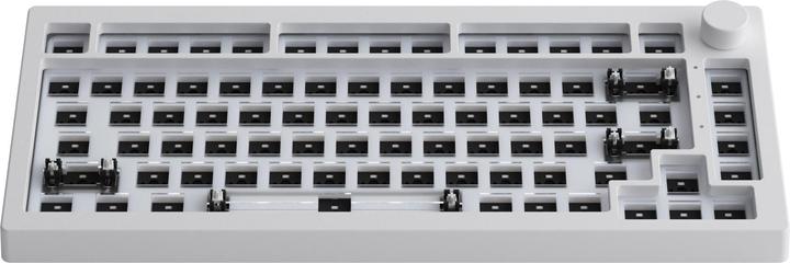 Produktbild Akko 5075S RGB QMK Barebone, ISO Layout - moonlight white (Kabelgebunden)