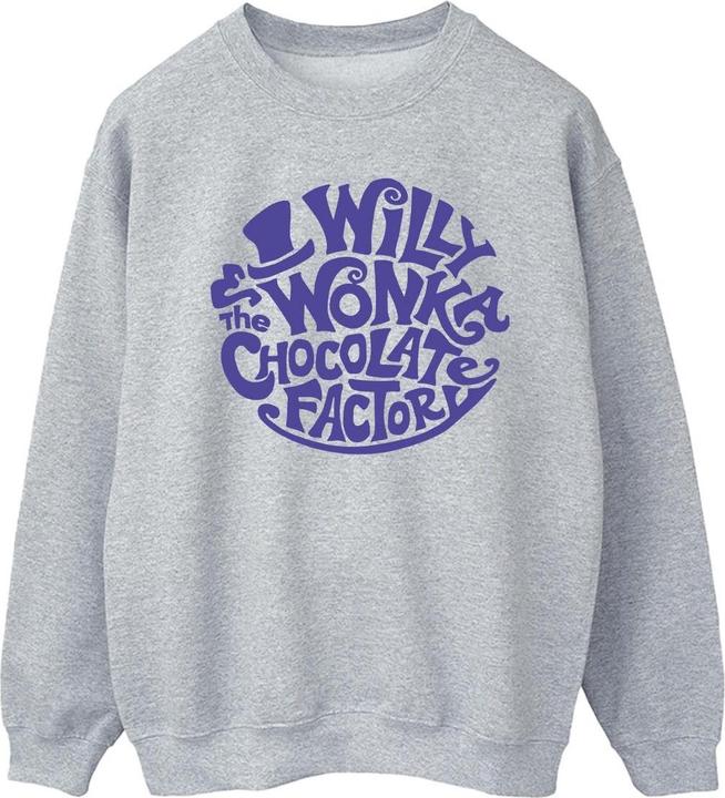 Willy Wonka & the Chocolate Factory Typed Logo Sweatshirt (XL)