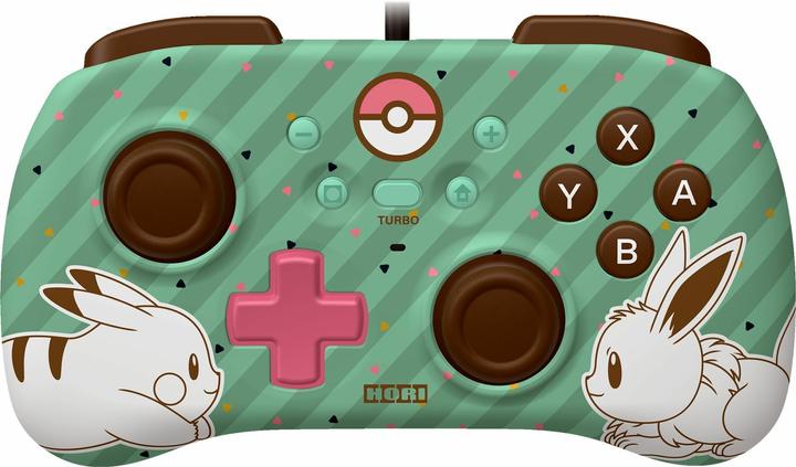 Actual product image HORI Horipad Mini - Pikachu & Eevee Edition (Switch)