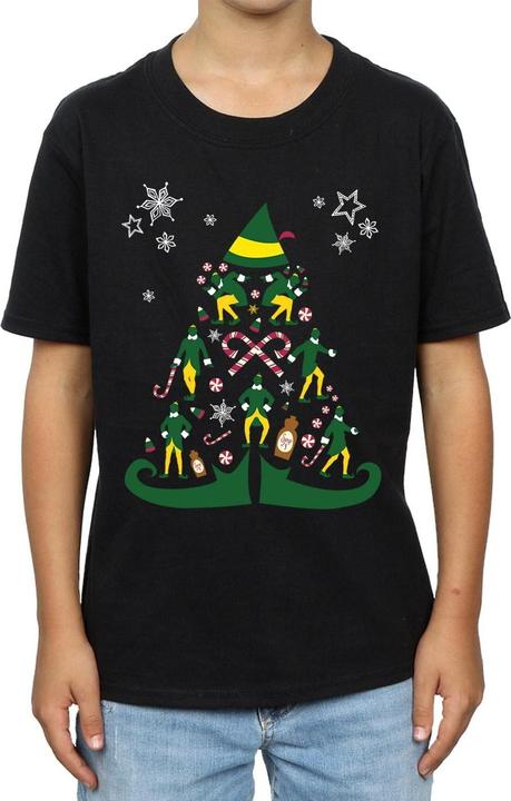 Actual product image Elf Boys Christmas Tree T-Shirt (152, 158)
