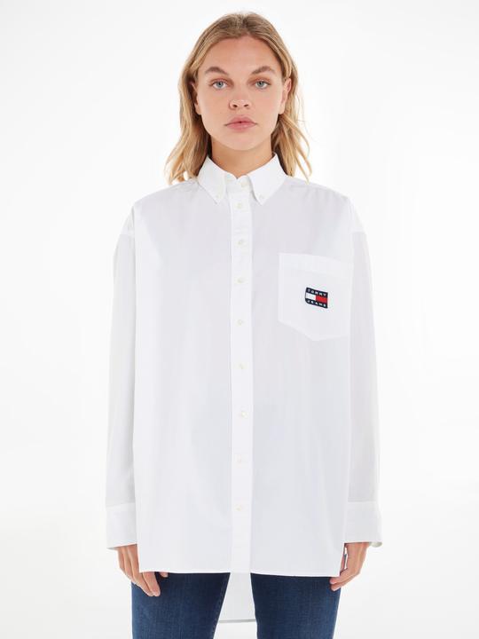 Actual product image Tommy Hilfiger Tommy Jeans Timeless Sherpa long sleeve shirt - 98561 (S)