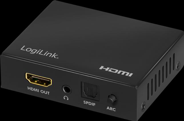 Produktbild LogiLink HDMI-Audio-Extraktor,2CH/5.1CH,SPDIF,/60Hz