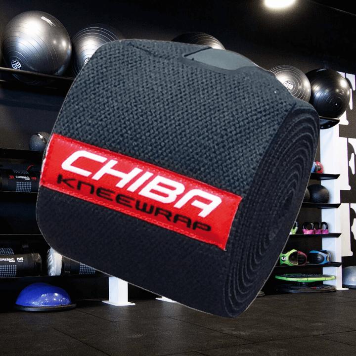 Immagine prodotto Chiba Fascia al ginocchio Linea nera (Taglia unica)