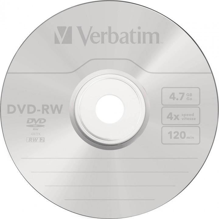Immagine prodotto Verbatim Dvd-Rw (25 x)