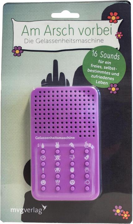 Actual product image Up your ass - the serenity machine (German)