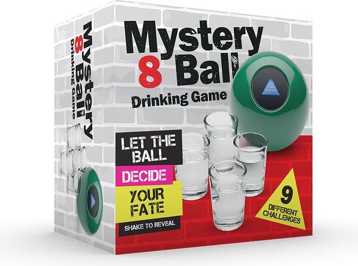 Actual product image JTI #winning Mystery 8 Ball Drinking Game