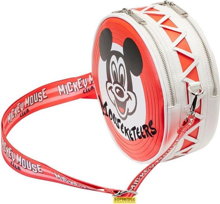 Actual product image Loungefly Disney by sac à bandoulière 100th Mickey Mouseketeers