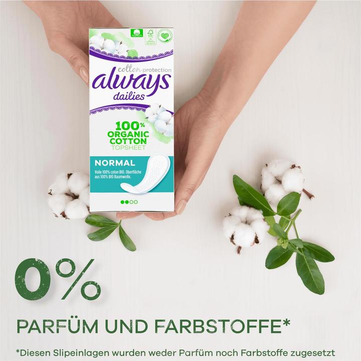 Produktbild Always Dailies Cotton Protection (38 x, Slipeinlagen)