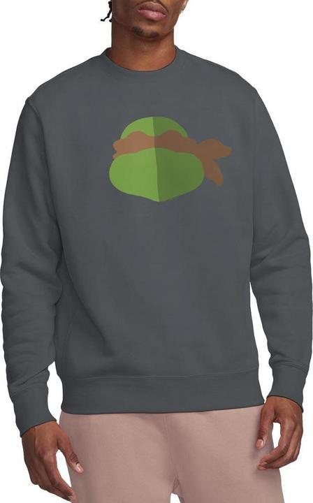 Actual product image Teenage Mutant NT Unisex Adult Michelangelo Face Sweatshirt (XL)