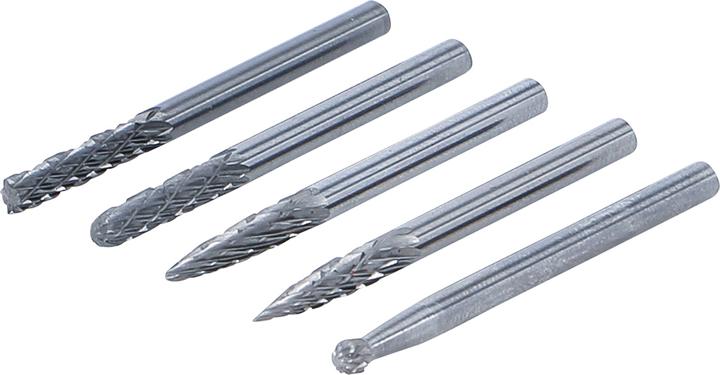 Produktbild BGS HSS-Fräser-Satz, extra kurz 5-tlg.