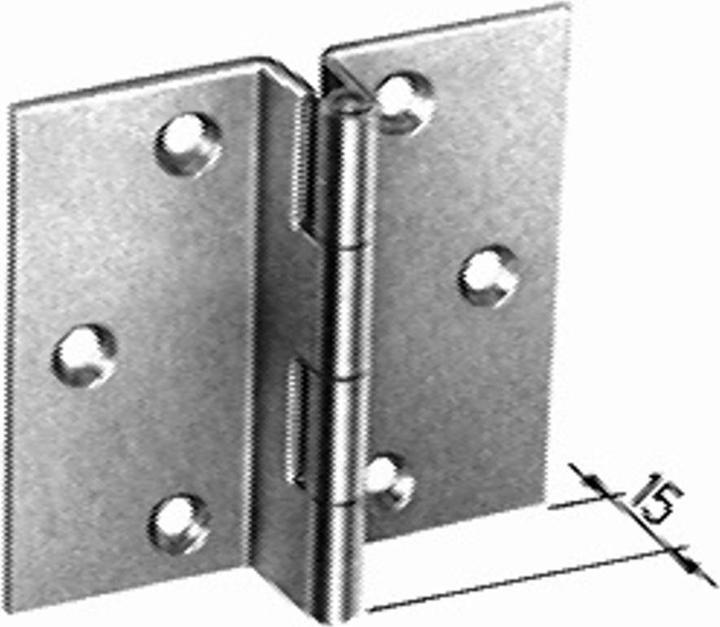 Actual product image Werkstarck Venetian blind hinges