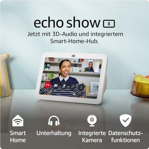 Image du produit Amazon Echo Show 8 (3. Gen. 2023) (Amazon Alexa)