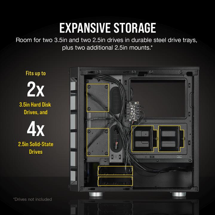 Immagine prodotto Corsair iCUE 465X RGB (ATX, mATX, Mini-ITX)